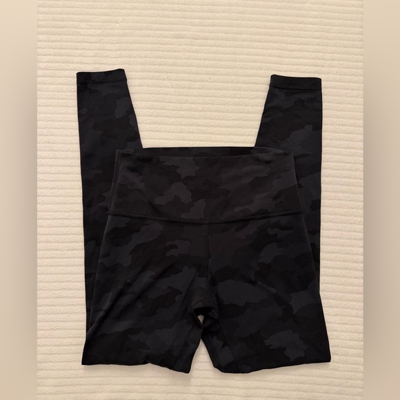 Lululemon Athletica Dark Camouflage Leggings - Picture 2 of 4